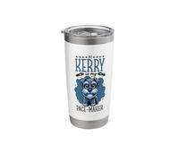Running with Kerry Blue Terrier Stainless Steel Insulated Tumbler
