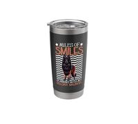 Running with My Belgian Sheepdog Stainless Steel Insulated Tumbler