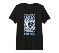 Running with My Canadian Eskimo Dog Premium T-Shirt