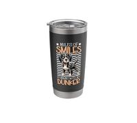 Running with My Norwegian Hound Stainless Steel Insulated Tumbler