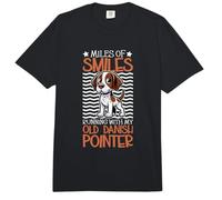 Running with My Old Danish Pointer Comfort Colors Adult Heavyweight T-Shirt
