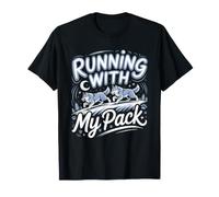 Running with My Pack Wolf Wolves T-Shirt