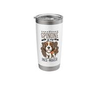Running with Spinone Italiano Stainless Steel Insulated Tumbler