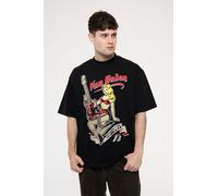 Running With The Devil Limited Edition 999 Only Oversized Boxy T Shirt Van Halen Black S