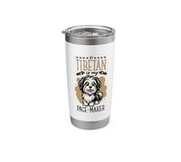 Running with Tibetan Terrier Stainless Steel Insulated Tumbler