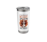 Running with Welsh Springer Spaniel Stainless Steel Insulated Tumbler
