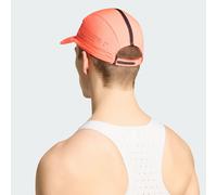 adidas Unisex Runningxadizero Lightweight Climacool Hat, Solar Turbo/Black Reflective, M-L