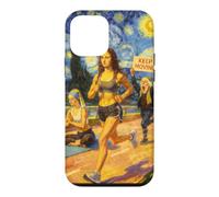 Runnung Fine Art Fitness Mashup Parody Case for iPhone 12 mini