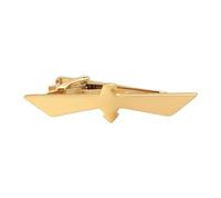 RunootPR 2.2 Inch Gold Tie Clip for Men Unique Eagle Tie Bar Personalized Wedding Party Suit Jewelry Gift