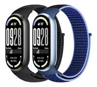 Runostrich Nylon Straps Compatible with Xiaomi Smart Band 10/9/8 Soft Nylon Loop Strap Breathable Adjustable Replacement Band for Women Men