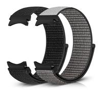 Runostrich Nylon Watch Strap Compatible with Samsung Galaxy Watch 7/6/5/4/FE 40mm 44mm, 6/4 Classic 43mm 47mm 42mm 46mm, 5 Pro 45mm,Soft Sport Loop Replacement Watch Bands for Women Men
