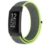 Runostrich Nylon Watch Straps Compatible with Fitbit Charge 4/Charge 3/SE, Soft Adjustable Replacement Wristband Breathable Sport Strap with Band for Women Men