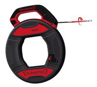 Runpotec Runpo, 20 m, Diameter 5.3 mm, Twisted Professional Cable Retractor with Plastic Box, 10013