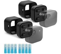 Runpower Battery Extension Pack for Blink Outdoor 4 & Outdoor 2K+, Doubles Camera Runtime, Includes 4 PCS Ni-MH Batteries & Waterproof Silicone Cover for All-Weather Protection (6)