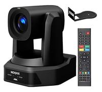 Runpu Church Studio Broadcast SDI NDI 4K 20X Optical Zoom PTZ Camera PoE - AI Auto Tracking Conference With HDMI LAN USB3.0 USB2.0 for Events Sports Podcast Live Streaming RP-HD66K-20N