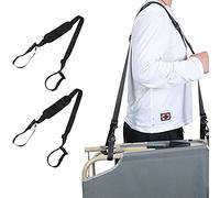 runrayay 2 Packs Adjustable Beach Chair Carry Strap, Replacement Universal Folding Chair Shoulder Strap for Beaches, Camping, Backpacking, Picnics, Foldable Bikes
