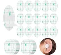 runrayay 60Pcs Baby Waterproof Ear Stickers, Newborn Baby Ear Correctors, Disposable Ear Protector, Blister Bandages Anti-Wear Shoe Sticker Heel Blister Protect Invisible Patch
