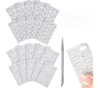 RUNRAYAY Cuticle Pusher with 2 Ends, Pre-Treatment Cuticle Pusher Cuticle Remover with Sandpaper Sheets, 100#/240# Grit Nail Art Dead Skin Removing Manicure Tool