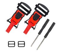 runrayay Helmet Quick Release Buckle Kit for Ratcheted Helmet Chin Strap Adapter, Metal Motorcycle Helmet Accessories, Replace D-Ring Helmets Up To 1", Suitable for Full Helmet, Half Helmet