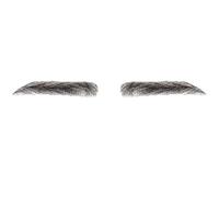 RUNRAYAY One Pair Fake Eyebrows Handmade, Human Hair Lace Based False Eyebrow of Fake Eyebrows for Men Women Natural Everyday Look, A