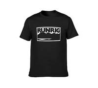Runrig T-Shirt Graphics Tee Black Tee Shirt M