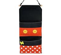 RUNROLE Fish Extender for Disney Cruise Line - 25 cm Width, 2, 3, 4 Pockets, Easily Customize, Hanging Storage Organizer for DCL Cabin Door Decor, 2025&2026 FE for Gift Exchanges and Pixie Dust