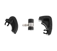 RUNROTOO 1 Set Drum Pedal Cam Assembly - Low Friction Upgrade Kit Drive Cam for Bass Drum Pedal Repair and Modification Accessory Black
