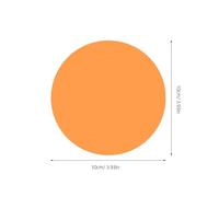 RUNROTOO 10 Pcs Light Changing Stickers Warm Color Film Diffusion Lighting Filters 10cm Self-Adhesive Light Gels for Home Decor Theatre Stage Lamp Shades