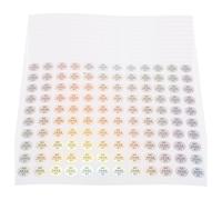 RUNROTOO 10 Sheets Green Qc Passed Stickers Tamper Evident Quality Control Approval Labels Self-Adhesive Inspection Qualified Tags for Office and Product Security