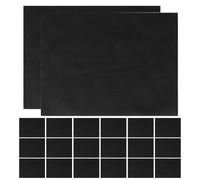 RUNROTOO 100pcs Universal Car Floor Mats: 53 Cm/20.87 Inch Automotive Floor Carpets Disposable Non-Woven Mat Cover for Car Detailing Interior Protection
