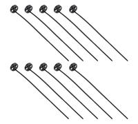 RUNROTOO 10pcs Portable Needle-Free Plastic Buttons for Clothes Easy to Operate Non-Sewing Fastening Buttons Suitable for Shirts and Jeans