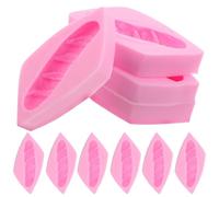 RUNROTOO 10pcs Silicone Mini Hamburger Bread Mold for DIY Chocolate and Cake Baking, Reusable Nonstick Silicone Baking Mold with Effortless Demolding, for Kitchen and Christmas Cake
