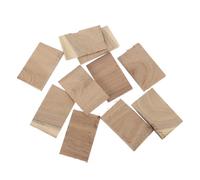 RUNROTOO 10PCS Small Wooden Wedges for Axe Handle Repair - Secure Anti-Slip Fastening - Solid Hardwood Wedges - Reliable Tool Repair Kit - 50mmx30mm Shims for Hammer, Axe Fix