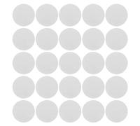 RUNROTOO 120pcs White Cotton Diffuser Pads 22.5x3mm Essential Oil Pendant Replacement Pads Fragrance Insert Cotton Aroma for Car Office Home Air Fresheners