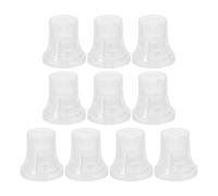 RUNROTOO 12pcs Plastic Standoff Screws, 14mm/0.6Inch Clear Wall Sign Mounting Hardware, Acrylic Advertising Fixing Nail for Home, Office, Business, Store