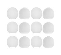 RUNROTOO 12pcs Transparent Film for Table Tennis Rackets - Double-Sided Protective PingPong Paddle Film Accessory for Club Racket Rubber Protection