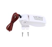 RUNROTOO 12v Automatic Float Water Level Controller with Free Rolling Ball Mechanism and Heavy Duty Flow for Bilge Pumps, Plastic Copper Material, Model A05-202001, Suitable for Boats