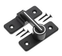 RUNROTOO 180 Degree Luminous Door Bolt Lock Night Visible Sliding Door Latch Security Gate Lock for Indoor Bathroom No-Drill Installation