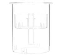 RUNROTOO 1set Heat-Resistant Glass Tea Filter Steeper with Fine Mesh Strainer for Loose Leaf Brewing Portable Tube Infuser Insert Compatible with Teapots Tea Making Accessory