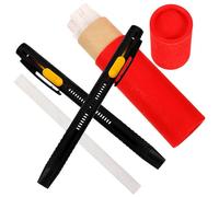 RUNROTOO 2 Set Invisible Tailors Chalk Pen for Sewing with Replaceable Chalk Refills, Plastic Body, and Invisible Effect, for Dressmaker Marking and DIY Clothing Fabric Projects