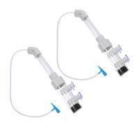RUNROTOO 2 Sets Acrylic Fish Egg Incubator Kit for Aquarium Breeding Box Setups with Dual Kit Configuration Continuous Hatch Capability and Optimized Breeding Solution for Fish Eggs