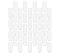 RUNROTOO 200Pcs Headband Rubber End Caps, 3.0Mm Inner Diameter Elastic Tube Covers for 4Mm Hair Bands, Hair Clasp End Pads for DIY Headband Parts and Foot Support Accessories