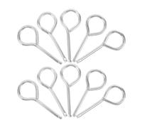 RUNROTOO 20pcs Fire Extinguisher Safety Pins Set Lightweight Portable Iron Pull Pins for Fire Extinguisher Lock Replacement Preventing Accidental Activation in Home and Workplace