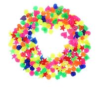 RUNROTOO 216PCS Bike Spoke Beads: Round Star Heart Shaped Spoke Bicycle Wheel Decorations for Little Boys and Girls Birthday Outdoor Activities