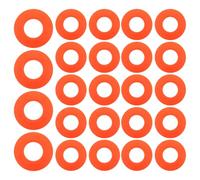 RUNROTOO 24pcs Universal Paddle Drip Guards - Anti-Drip Collar Ring - Kayak and Canoe Splash Protection Accessories for Stand Up Paddleboards and Rowing Oars