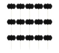 RUNROTOO 24pcs Writable Chalk Board Sign Board Cheese Markers for Buffet Food Labels, Paper Material with Price Marking and Decorative Features, for Weddings and Birthday Parties