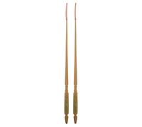 RUNROTOO 2pcs Bamboo Dulcimer Hammer Mallets Sticks for Yangqin Professional Accessory Elegant Design and Comfortable Playing Experience for Mountain and Folk Music Performance
