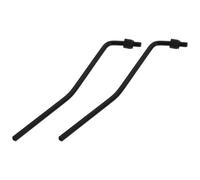 RUNROTOO 2pcs Double Tremolo Arm for Electric Guitar Replacement Whammy Bar with Tension for Fender Tremolo Bridge Precision Lever for Tone Control