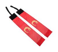 RUNROTOO 2pcs Football Soccer Captain Armband Elastic Adjustable Polyester Bands Highly Recognizable Supports Team Division for Adults Youth Football Competitions and Practice Sessions