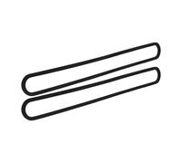 RUNROTOO 2pcs Hand Sealer Heating Strip Foam Accessories Black Heat Sealer Wire Replacement Sealing Strips to Extend Machine Service Life and Provide Firm Seal